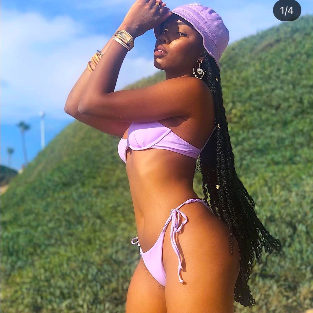 Lilac 2 piece bikini